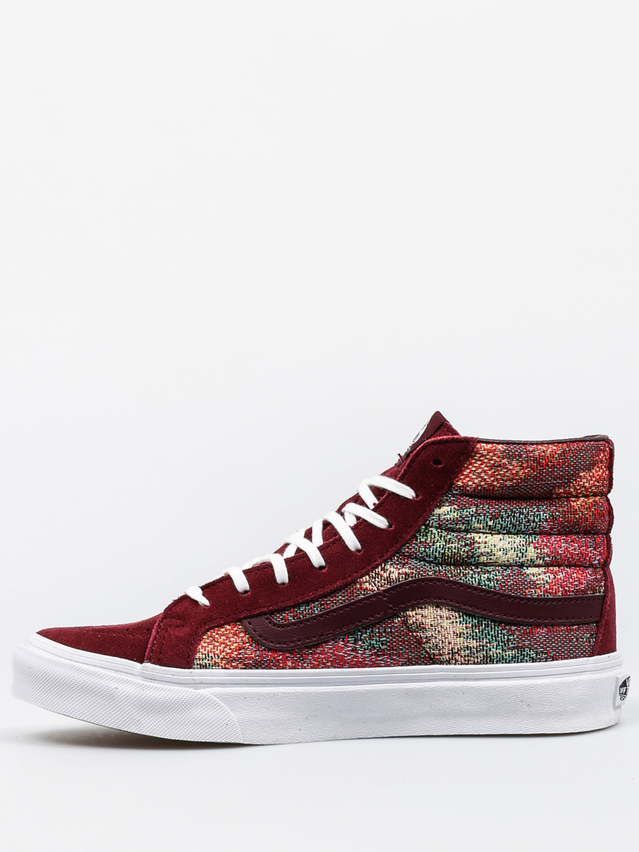 Boty Vans Sk8 Hi Slim (italina weave/port royal)