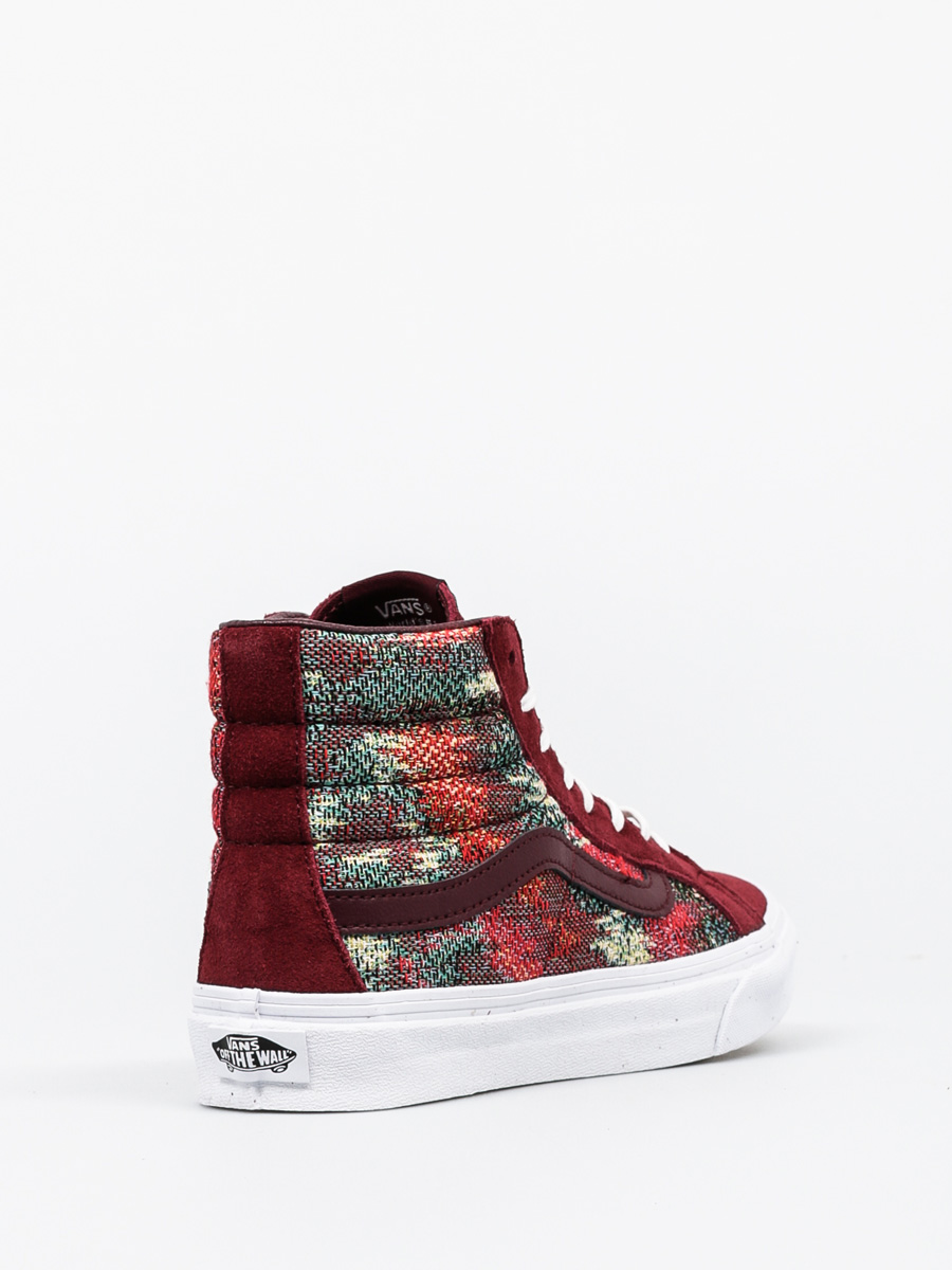 Boty Vans Sk8 Hi Slim (italina weave/port royal)