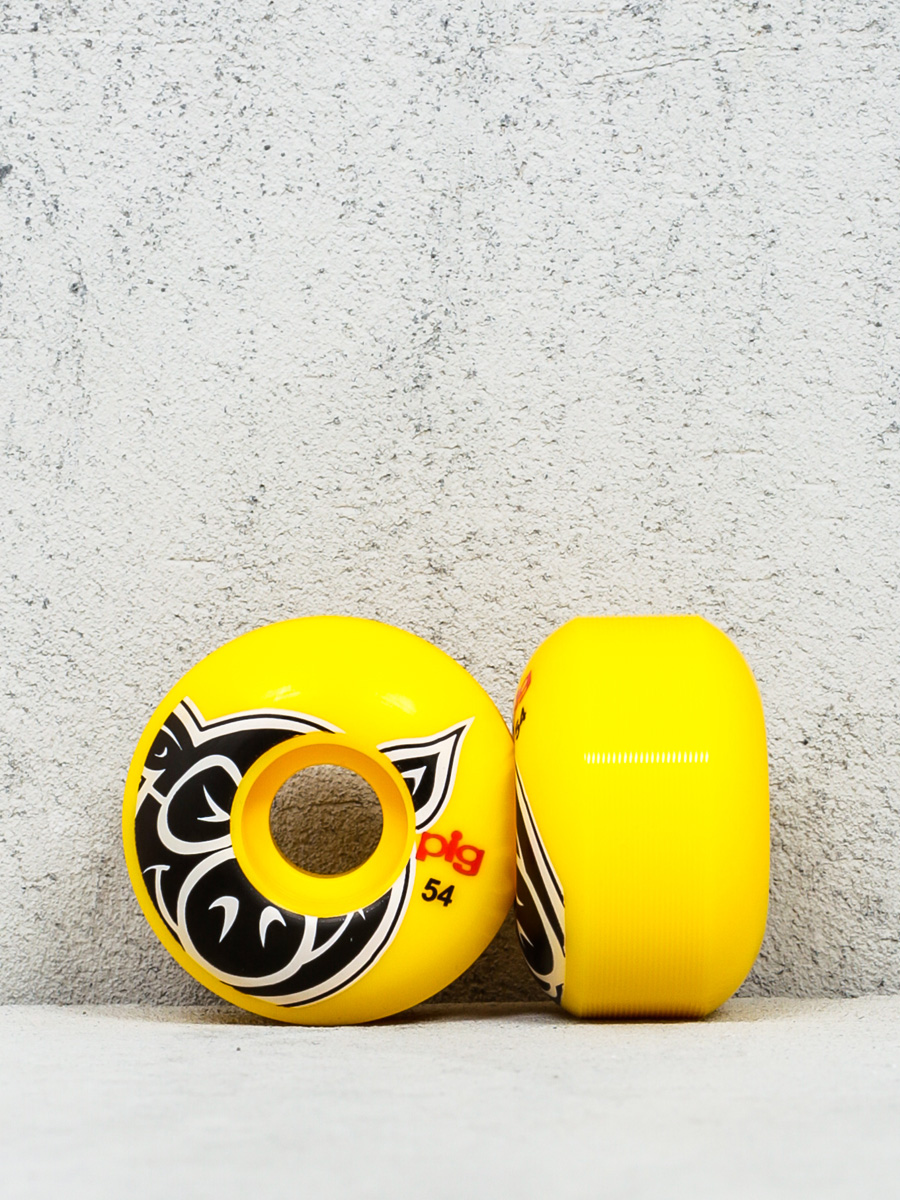 Kolečka Pig Head (yellow)