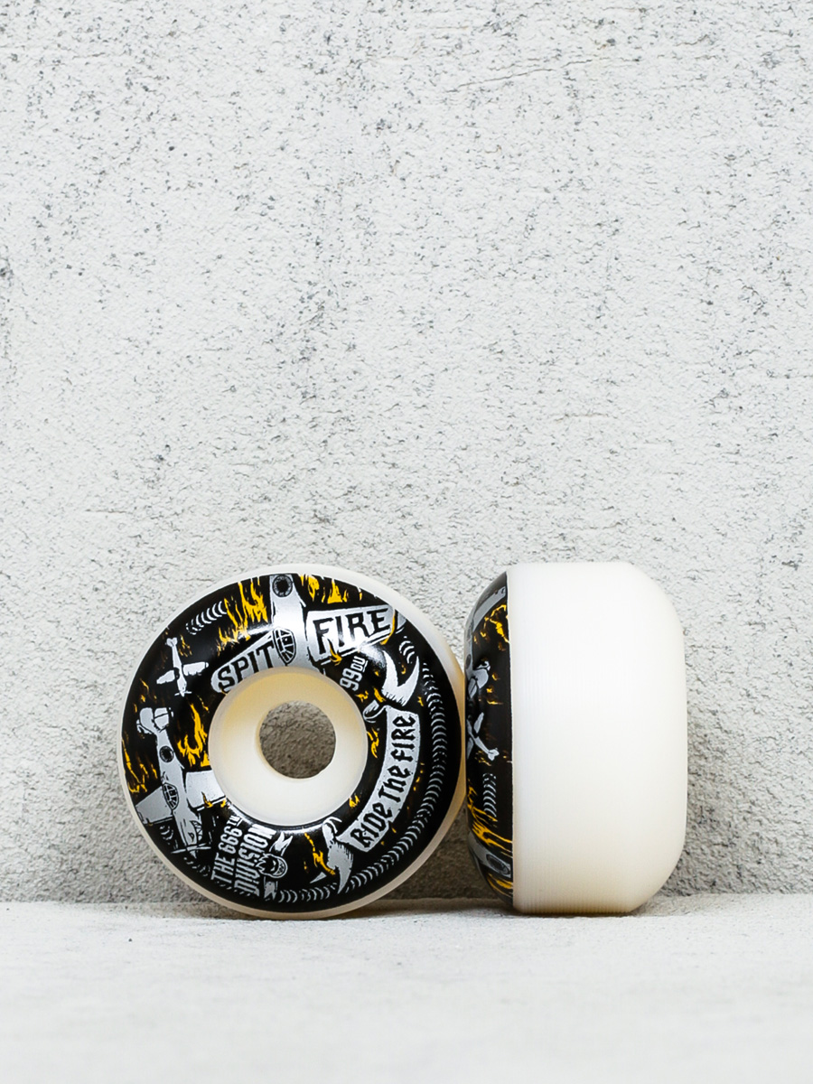 Kolečka Spitfire Crash & Burn (white)