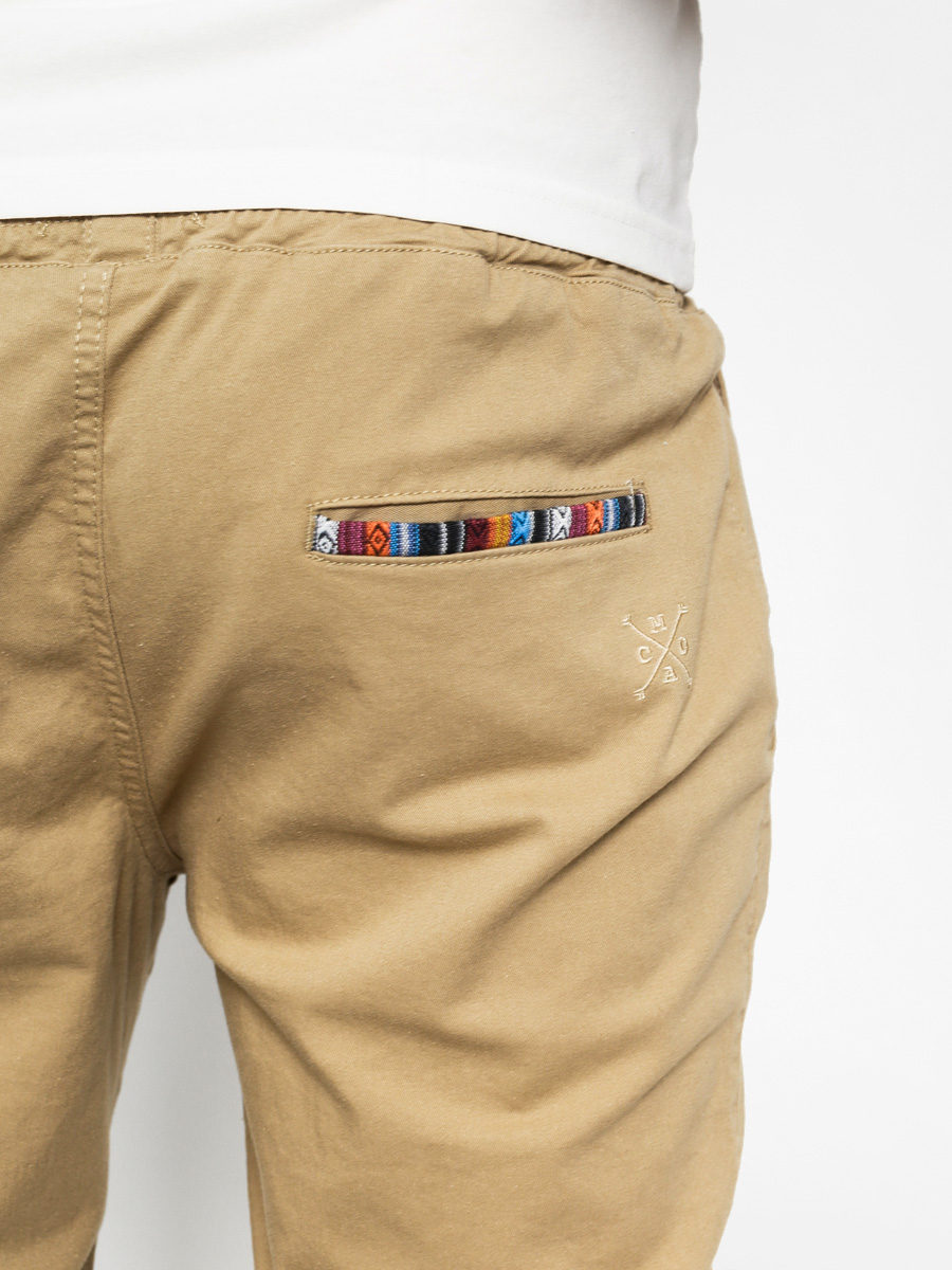 Kalhoty Malita Aztek Jogger (beige)