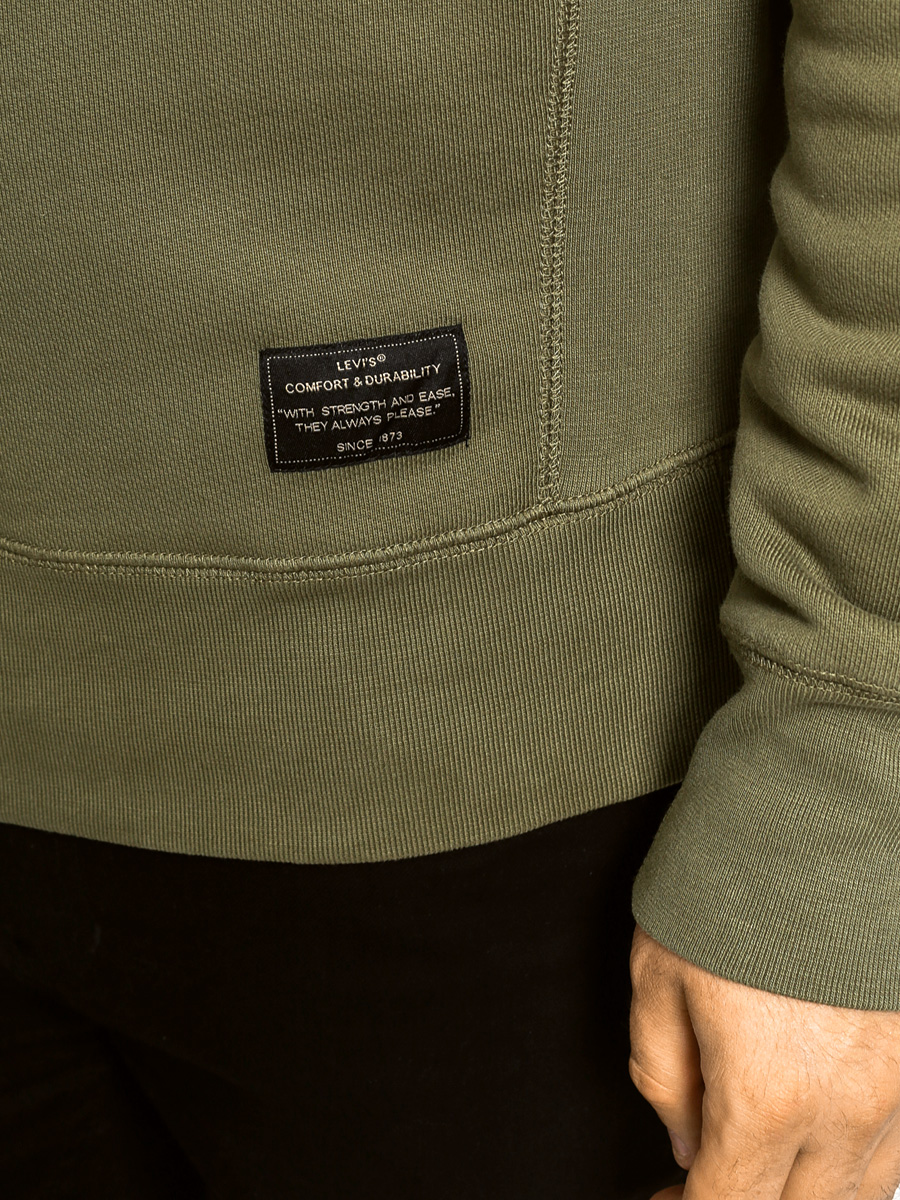 Mikina Levi's Crewneck (ivy green)