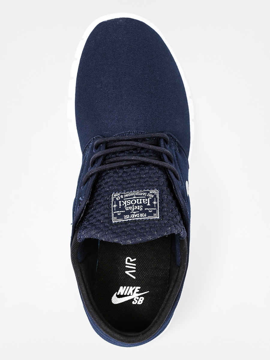 Boty Nike SB Stefan Janoski Max (obsidian/mtllc slvr white blk)