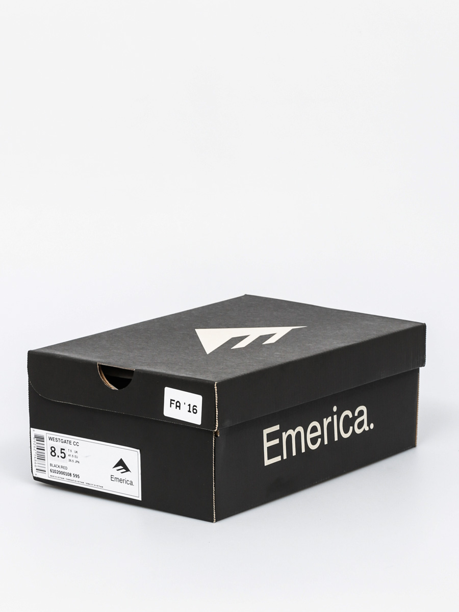 Boty Emerica Westgate CC (black/red)