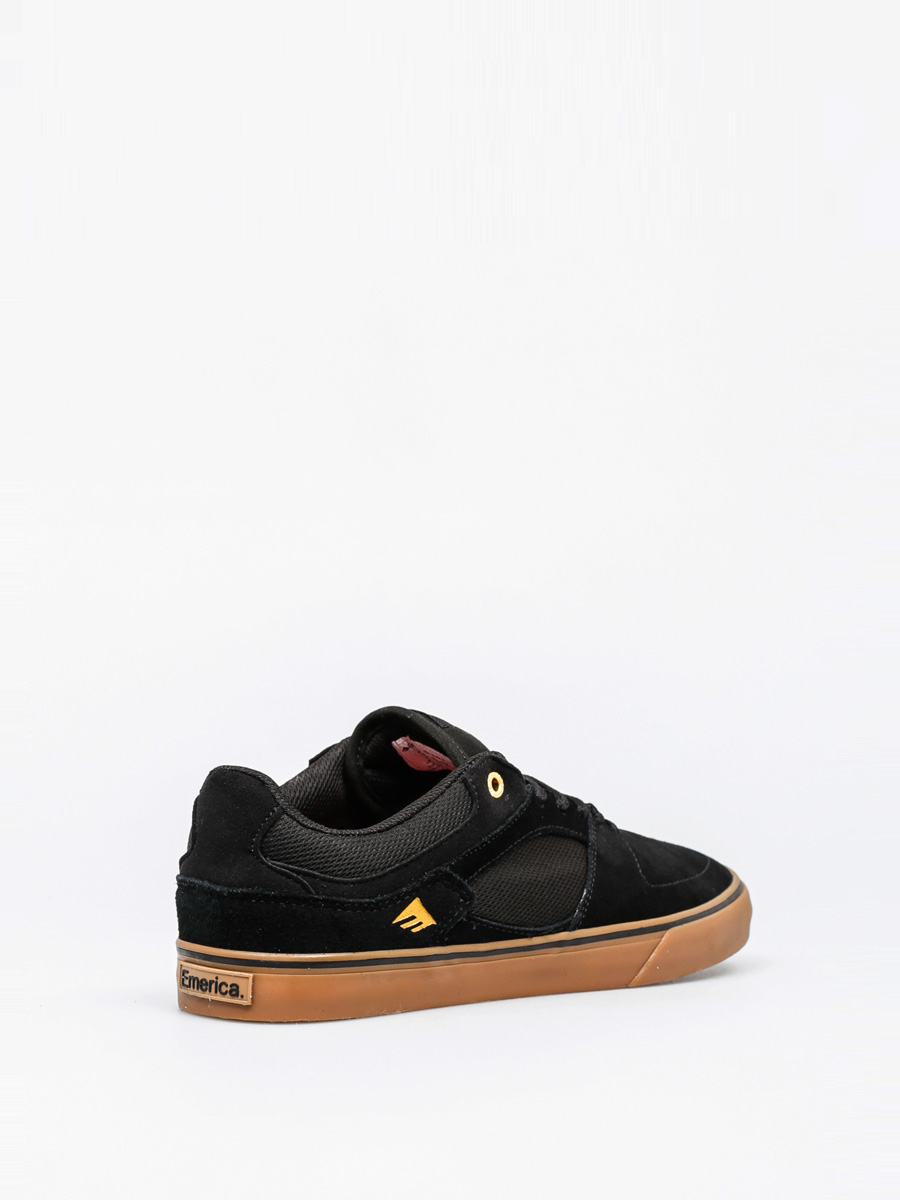 Boty Emerica The Hsu Low Vulc (black/gum)