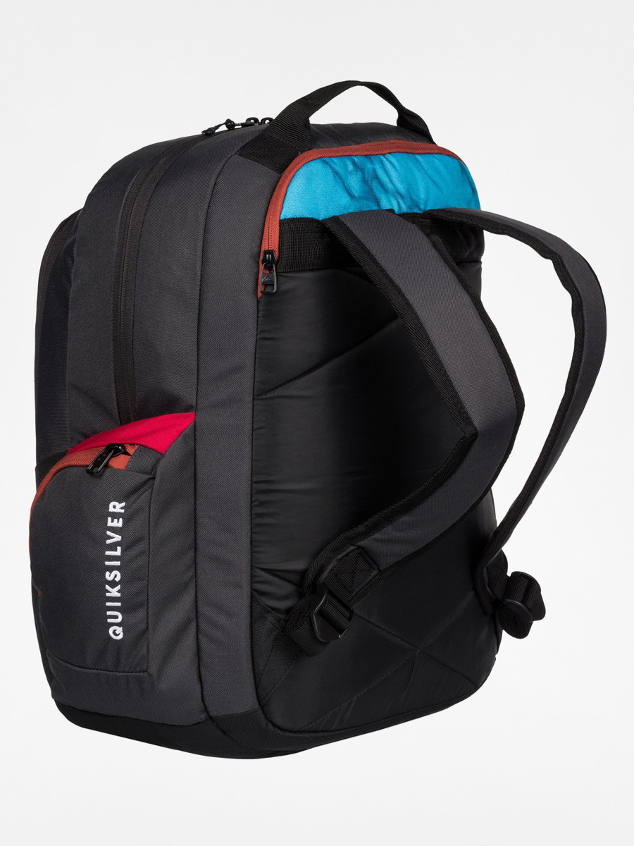 Batoh Quiksilver Schoolie (charcoal/blue/red)