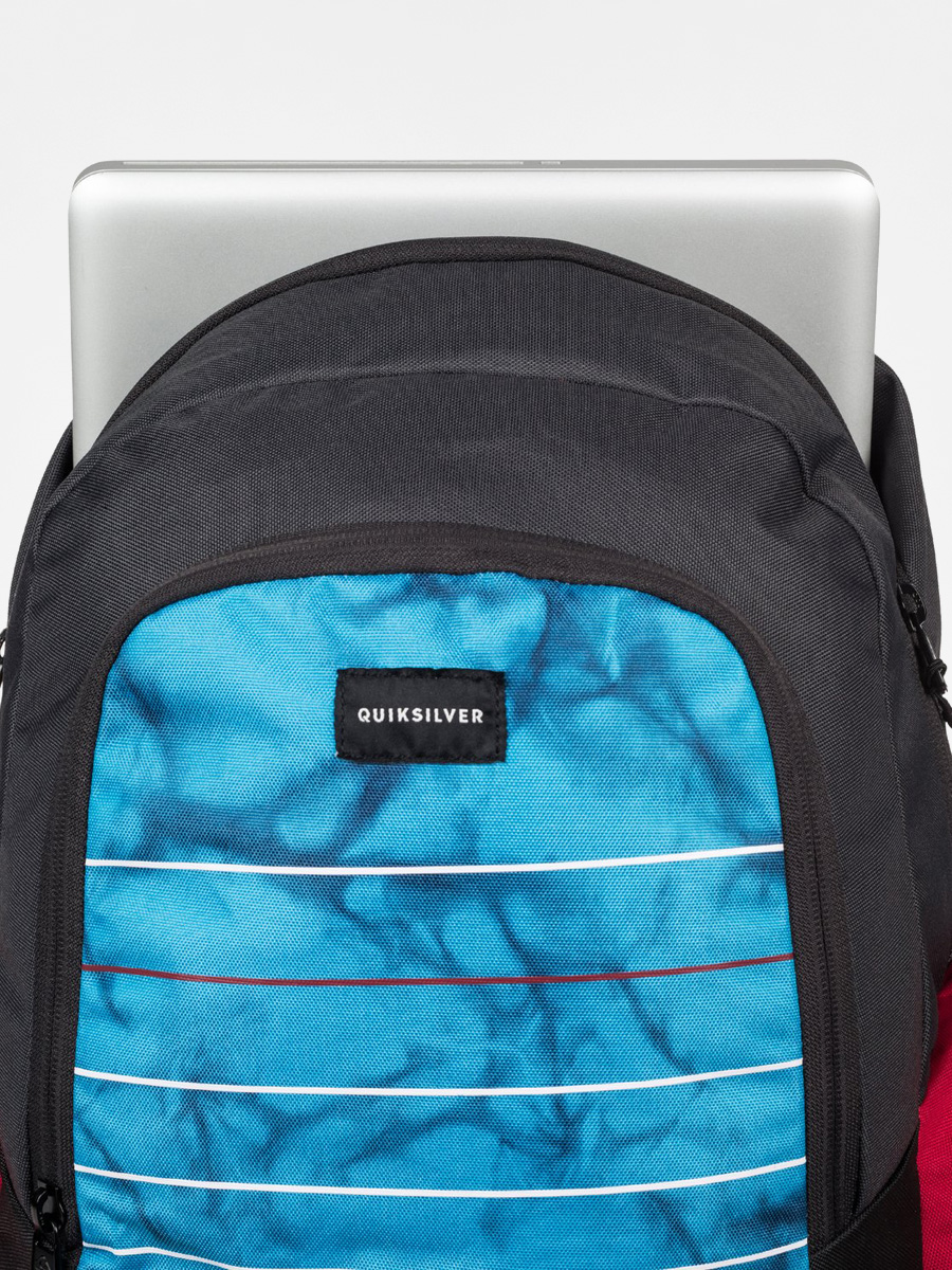 Batoh Quiksilver Schoolie (charcoal/blue/red)