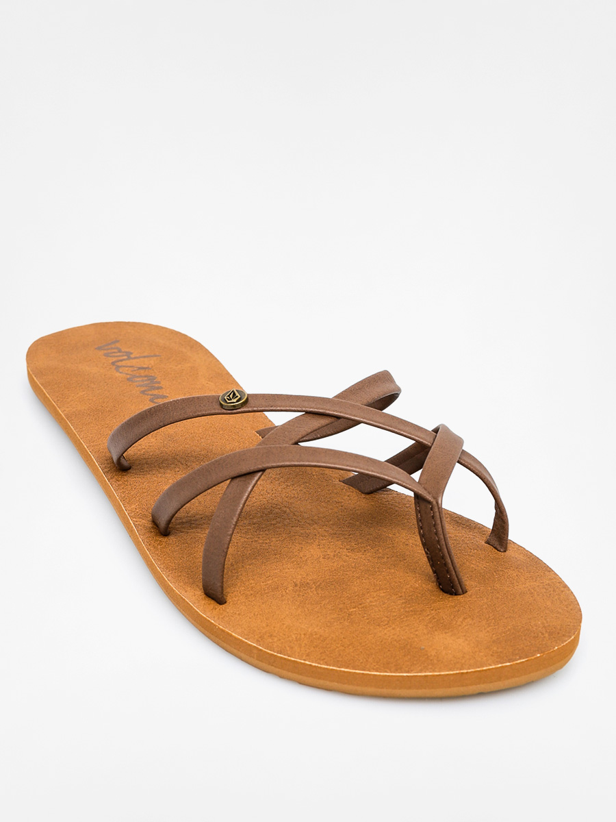 Plážovky Volcom New School Wmn (brn)