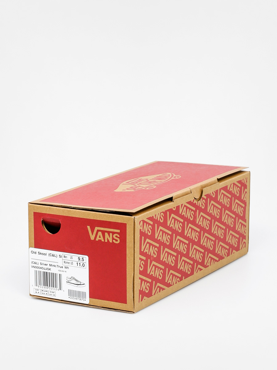 Boty Vans Old Skool C&L (silver mink/true white)