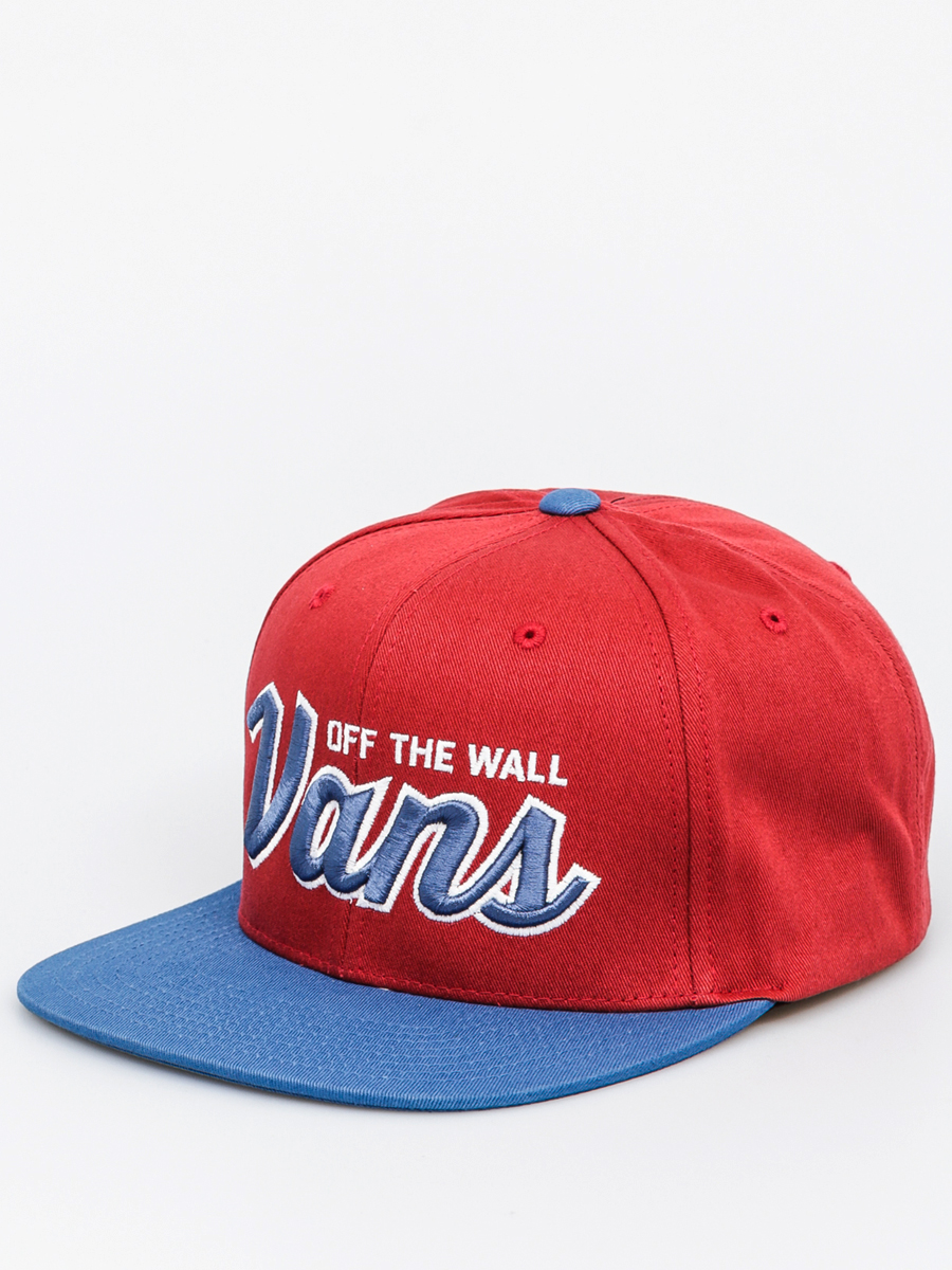 Kšiltovka  Vans Wilmington Snapback ZD (red dahlia/blue)