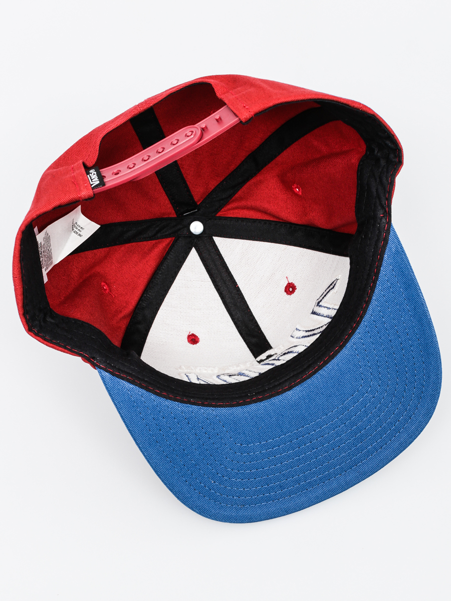Kšiltovka  Vans Wilmington Snapback ZD (red dahlia/blue)