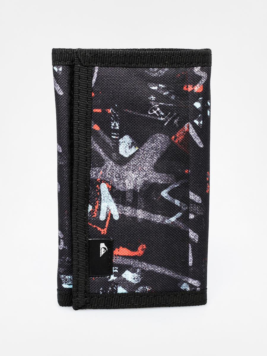 Peněženka Quiksilver Reception II (charcoal/blue/orange)