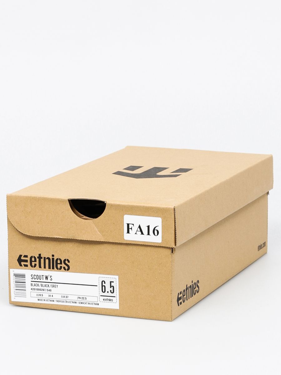 Boty Etnies Scout Wmn (black/black/grey)