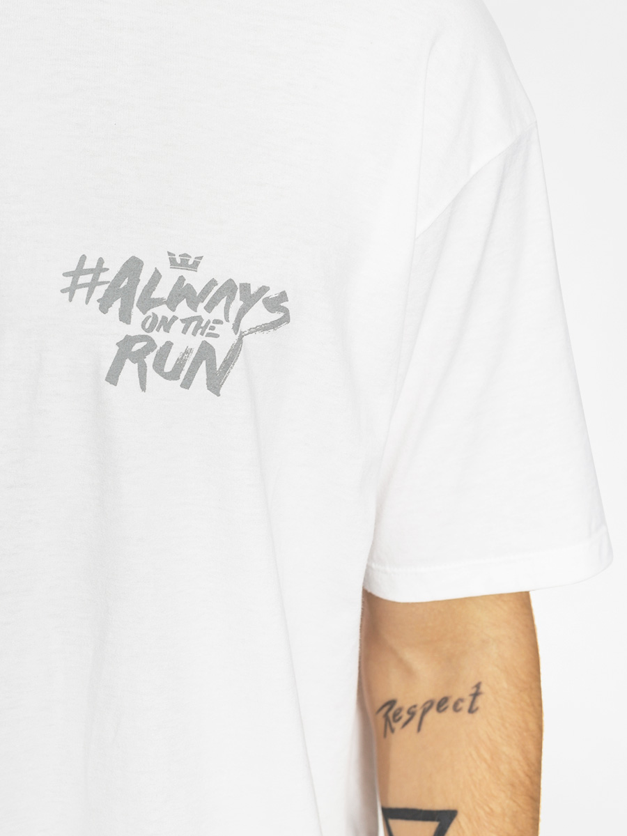 Tričko Supra Always On The Run (white)