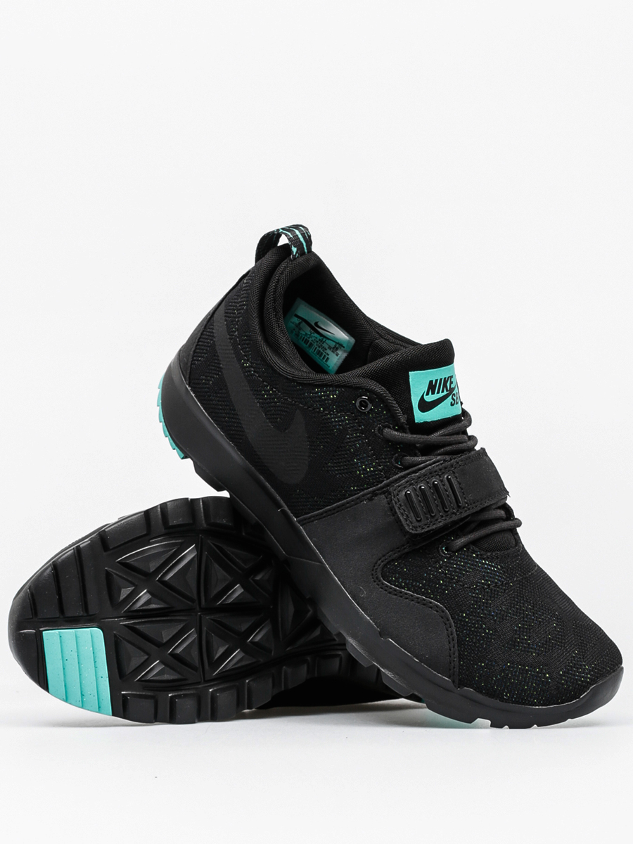 Boty Nike SB Trainerendor (black/black clear jade volt)