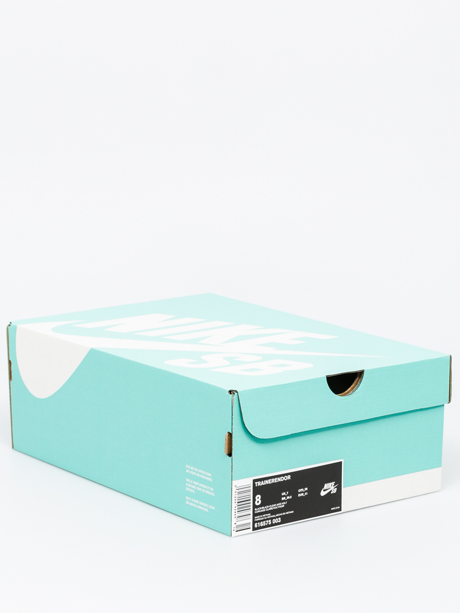 Boty Nike SB Trainerendor (black/black clear jade volt)