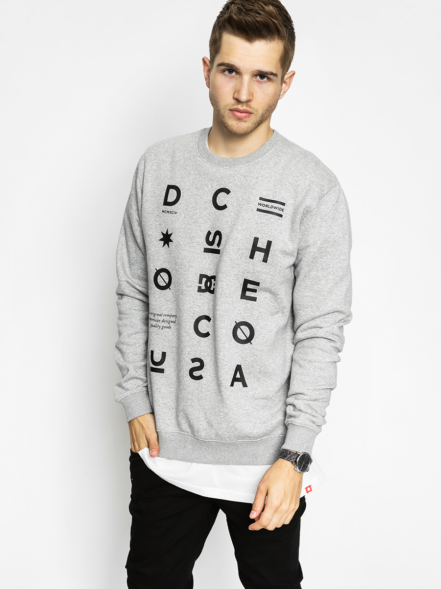 Mikina DC Avaleon (grey heather)