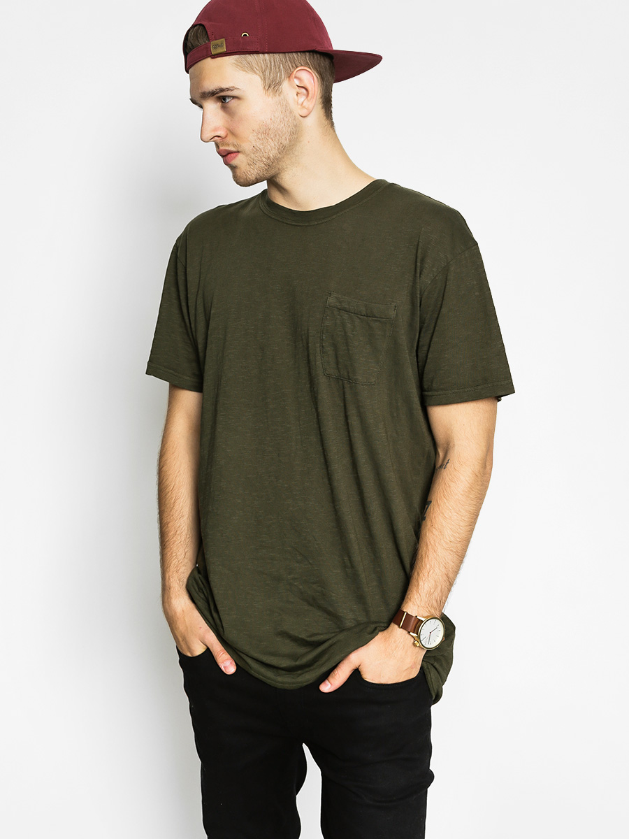 Tričko DC Ohlen Pocket (olive)