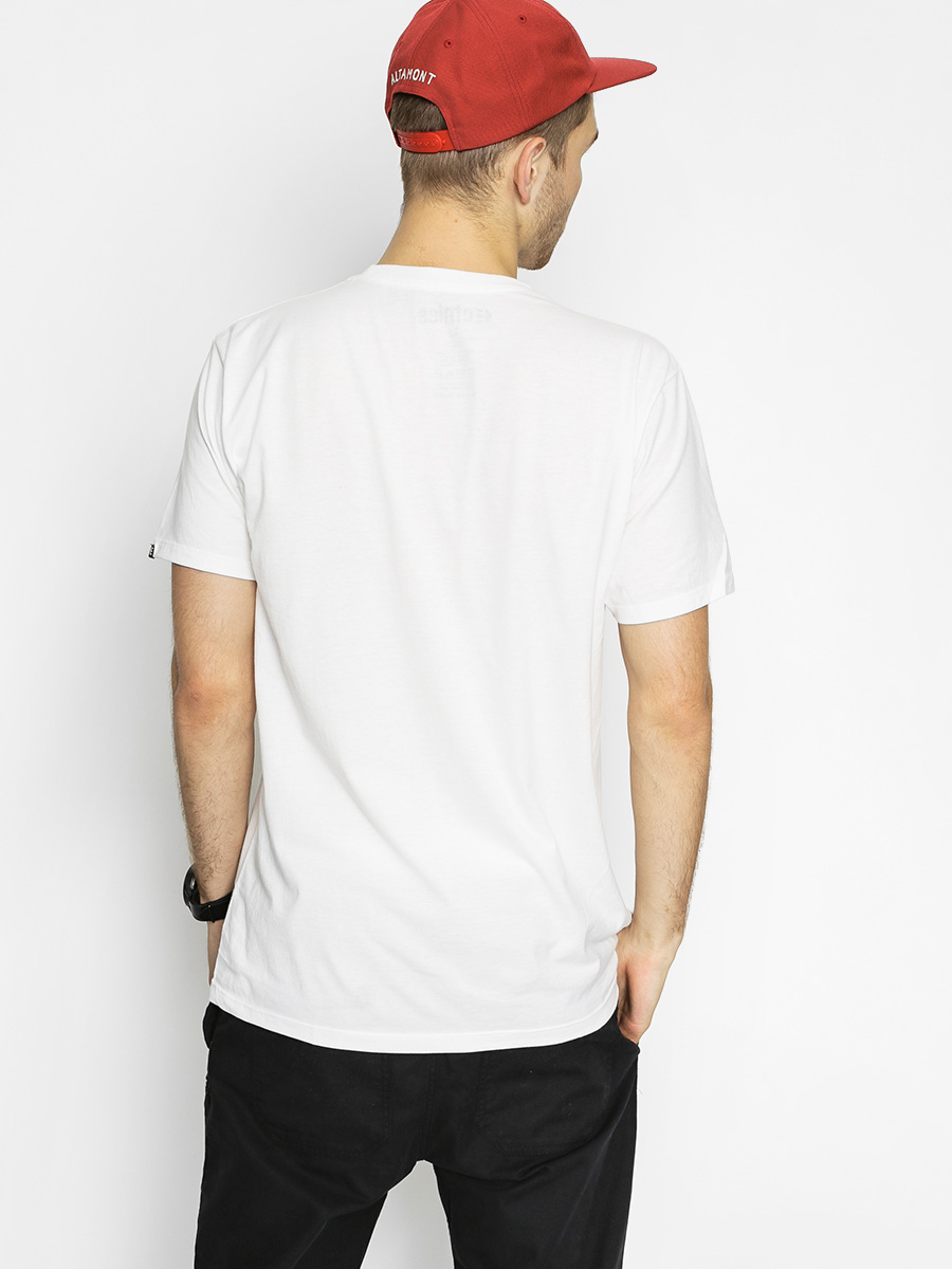 Tričko Etnies Grizzly Lock (white)