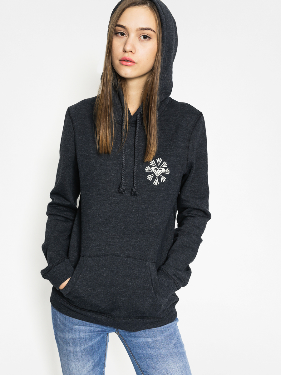 Mikina s kapucí Roxy Todd HD Wmn (black)