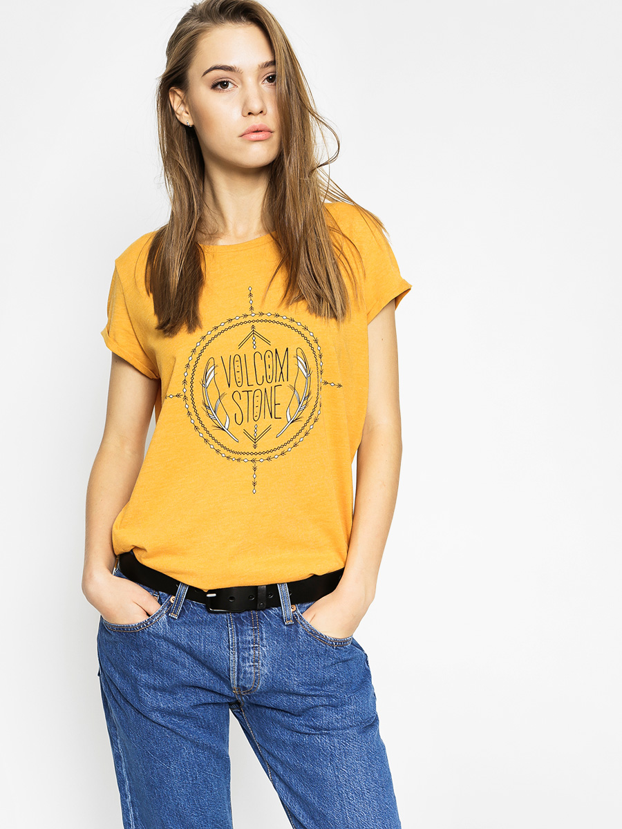 Tričko Volcom Sun Shield Wmn (saf)