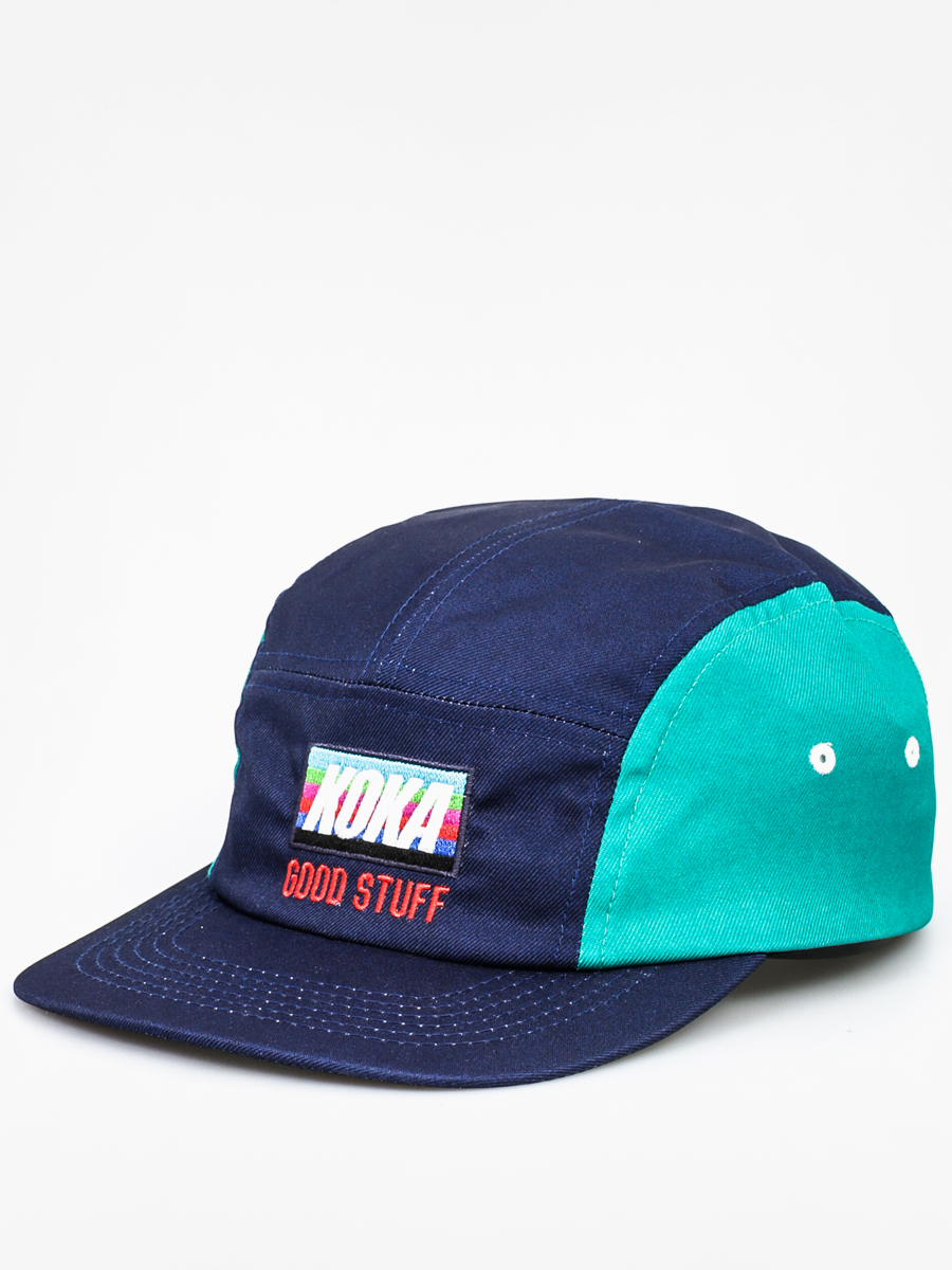 Kšiltovka  Koka 5 Panel Vhs ZD (navy/green)