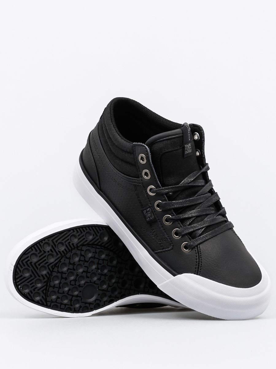 Boty DC Evan Hi Wmn (black/black/white)