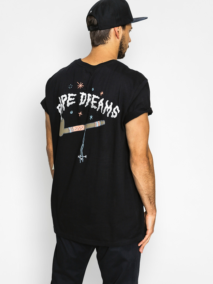 Tričko Quiksilver Peace Pipe (black)