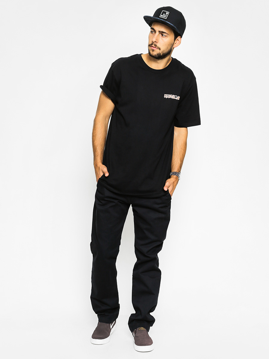 Tričko Quiksilver Peace Pipe (black)