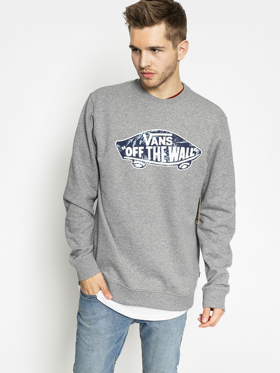Mikina Vans Otw Crew (concrete heather/indigo bloom)