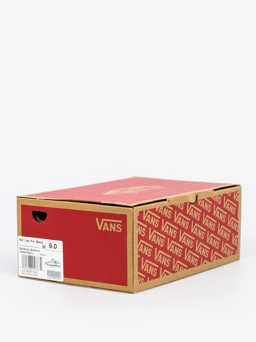 Boty Vans Half Cab Pro (bandana/blackout)