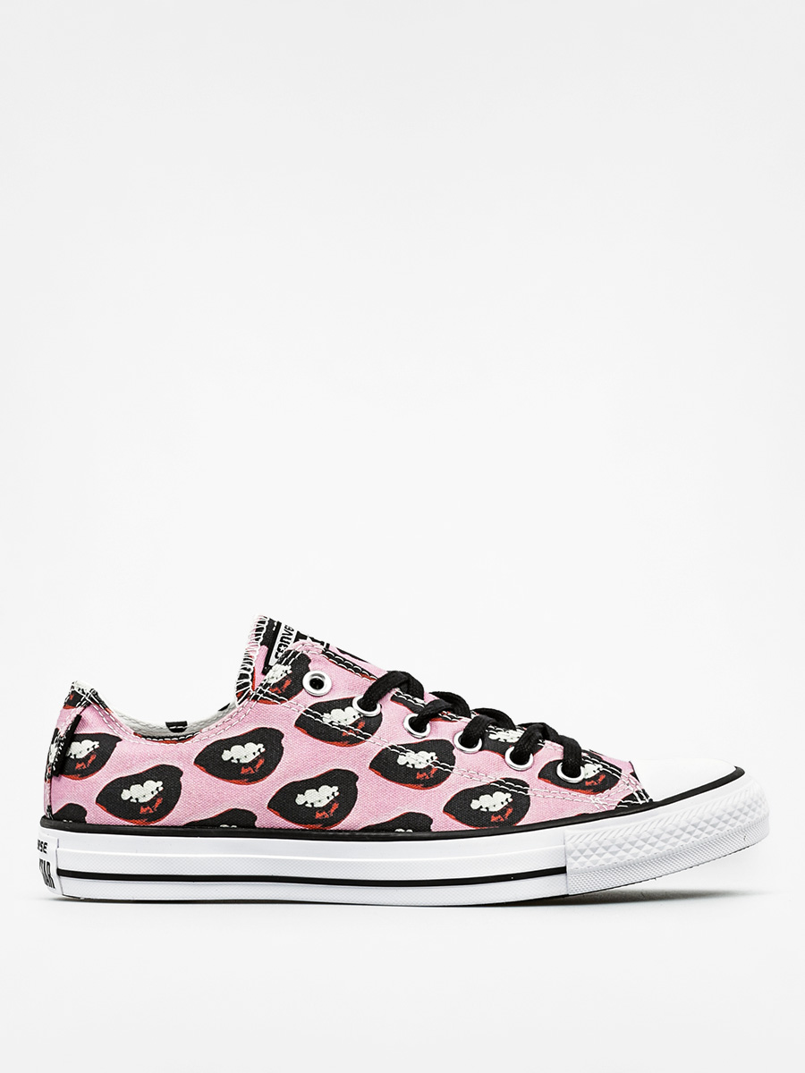 Tenisky Converse Chuck Taylor All Star Ox (white/black/multi pink)
