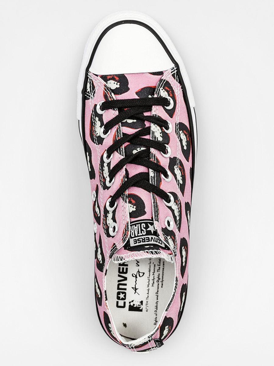 Tenisky Converse Chuck Taylor All Star Ox (white/black/multi pink)