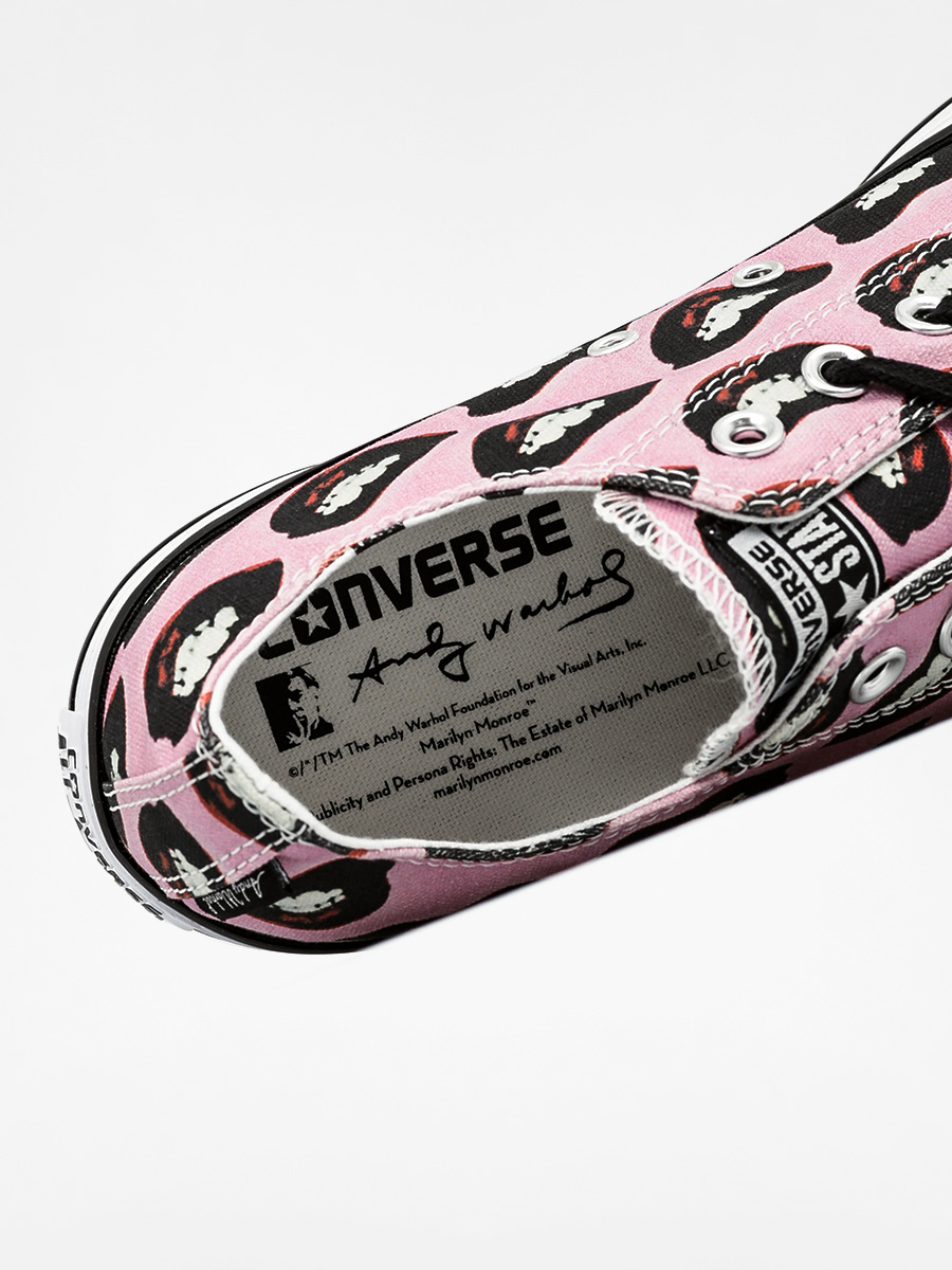 Tenisky Converse Chuck Taylor All Star Ox (white/black/multi pink)