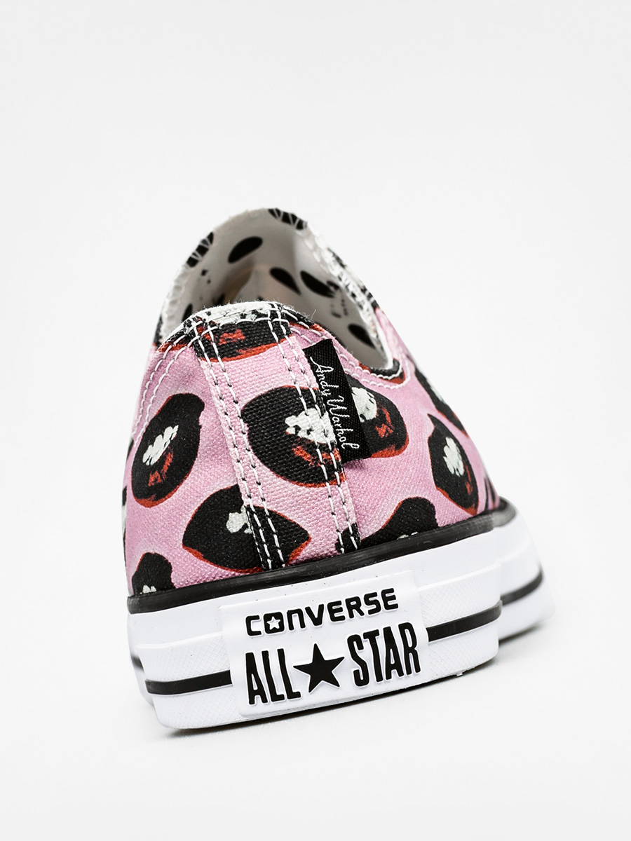 Tenisky Converse Chuck Taylor All Star Ox (white/black/multi pink)