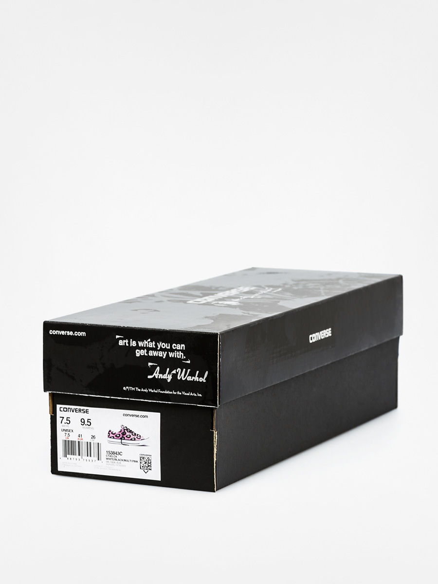 Tenisky Converse Chuck Taylor All Star Ox (white/black/multi pink)