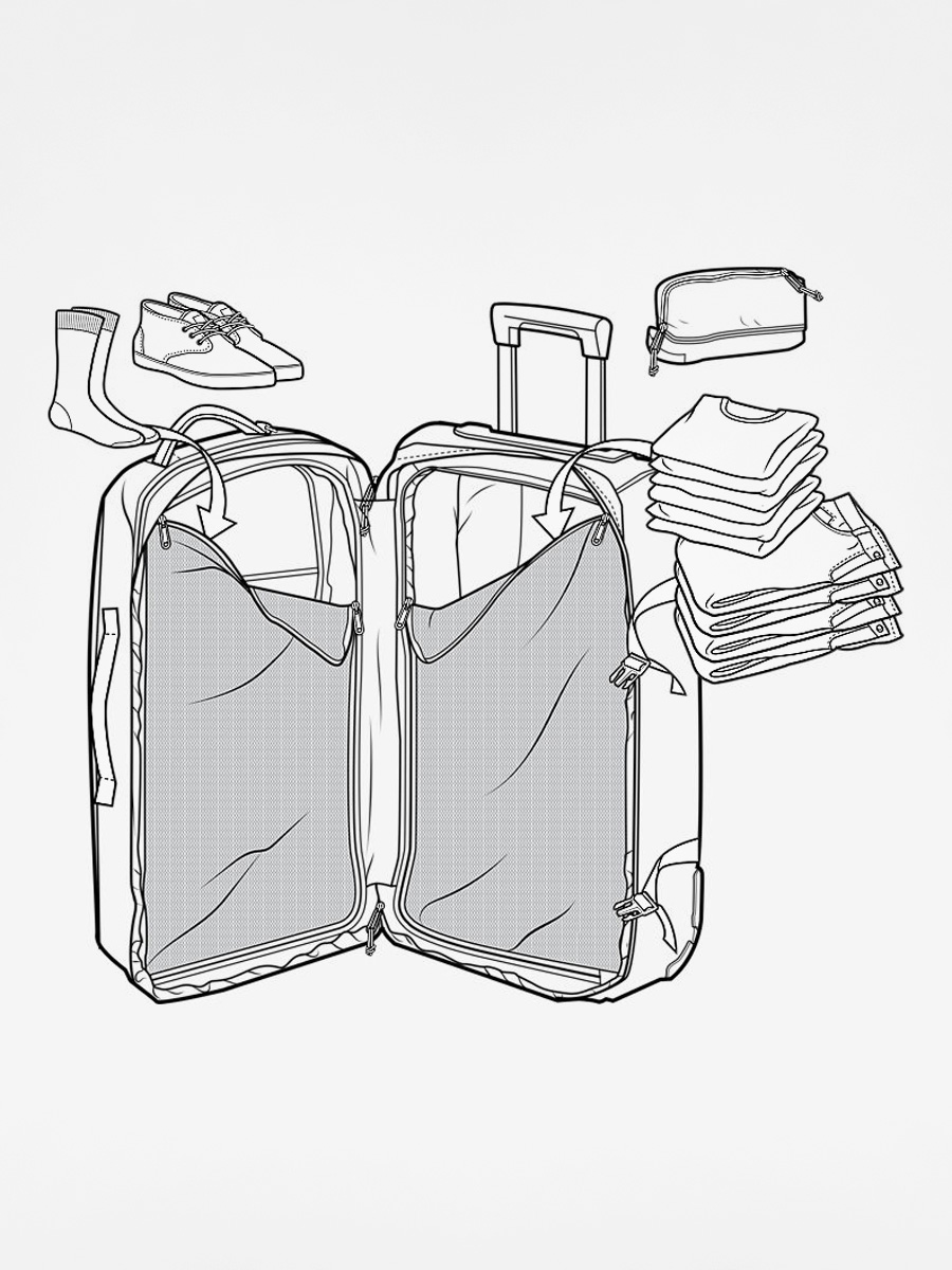 Kufr Burton Convoy Roller (jungle)