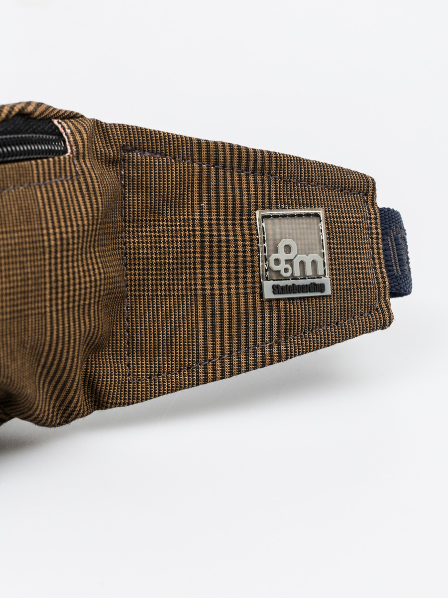 Ledvinka Malita Checked (brown logo/navy)