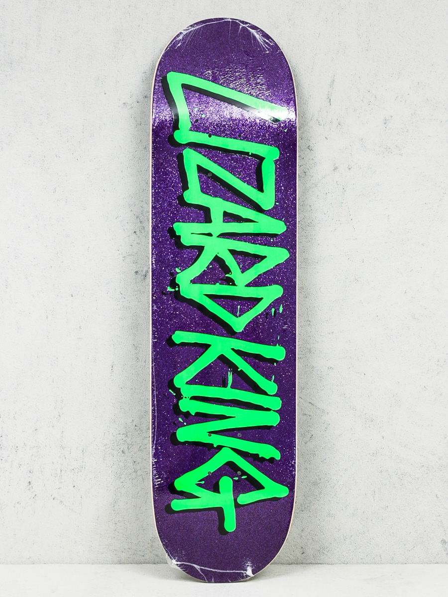 Deska Deathwish Lizard King Gang Name Pur Glitter (purple)