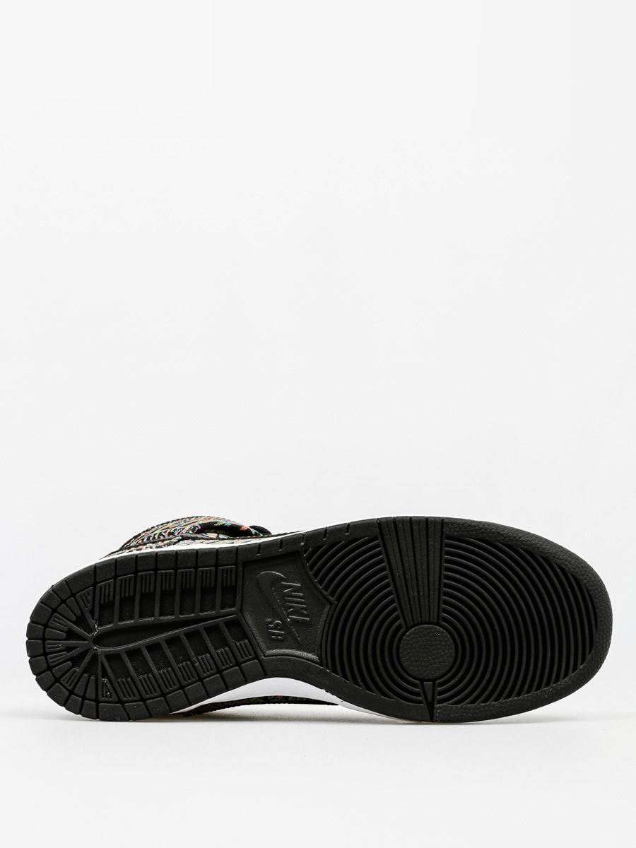 Boty Nike SB Dunk High Premium Sb (black/black rainbow white)