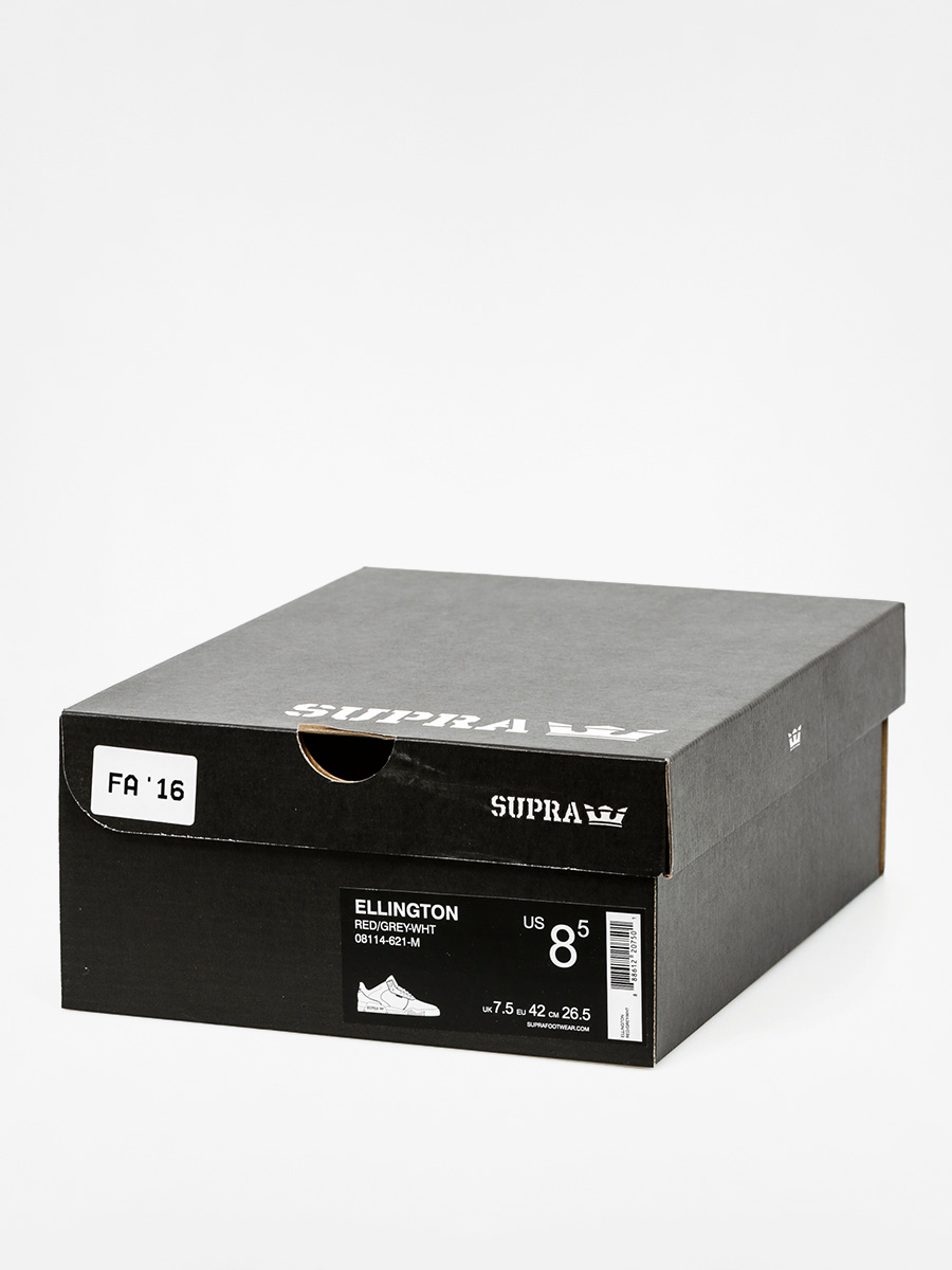 Boty Supra Ellington (red/grey white)