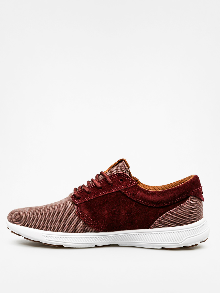 Boty Supra Hammer Run Nonstrtch (burgundy/brown white)