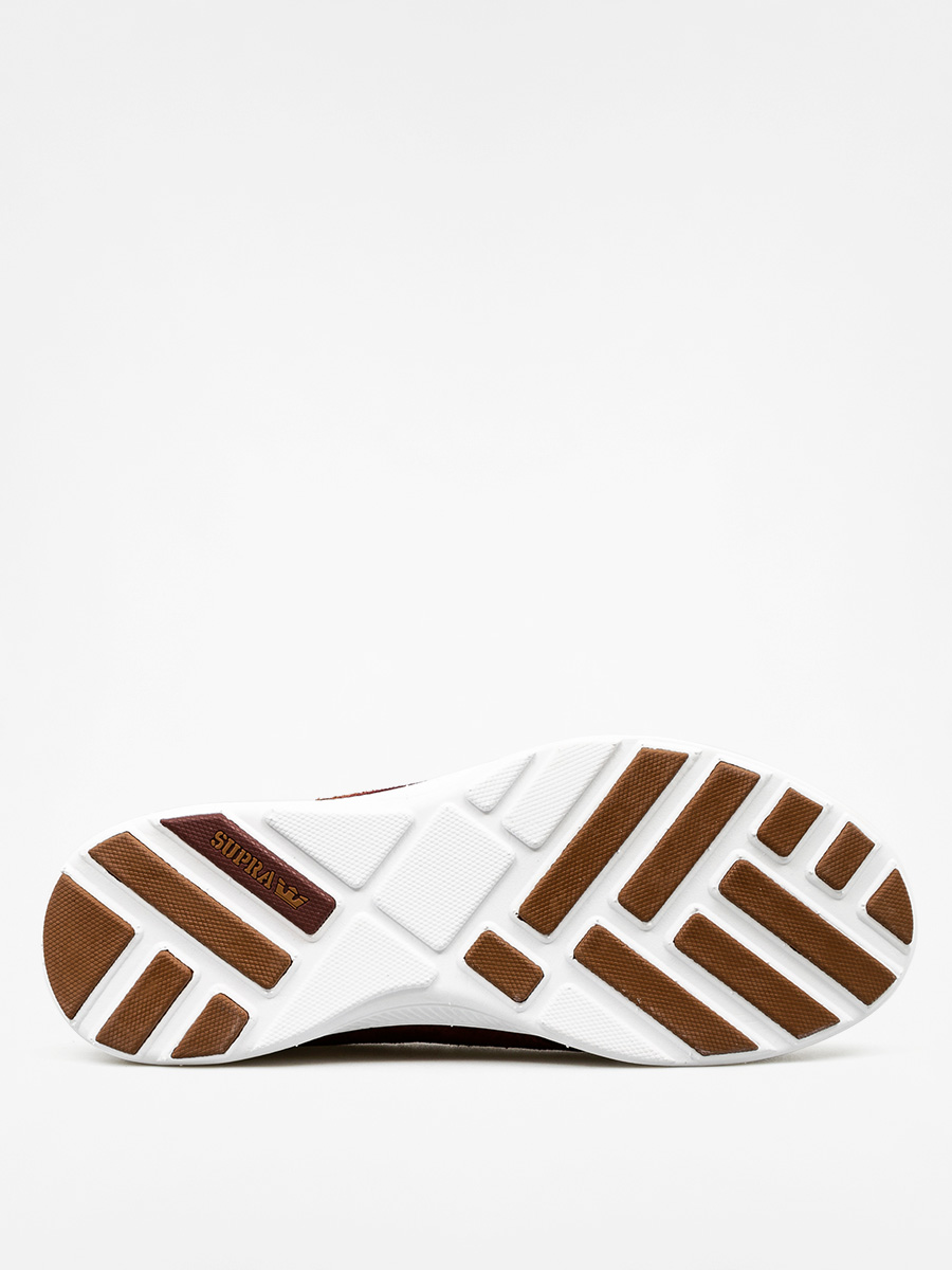 Boty Supra Hammer Run Nonstrtch (burgundy/brown white)