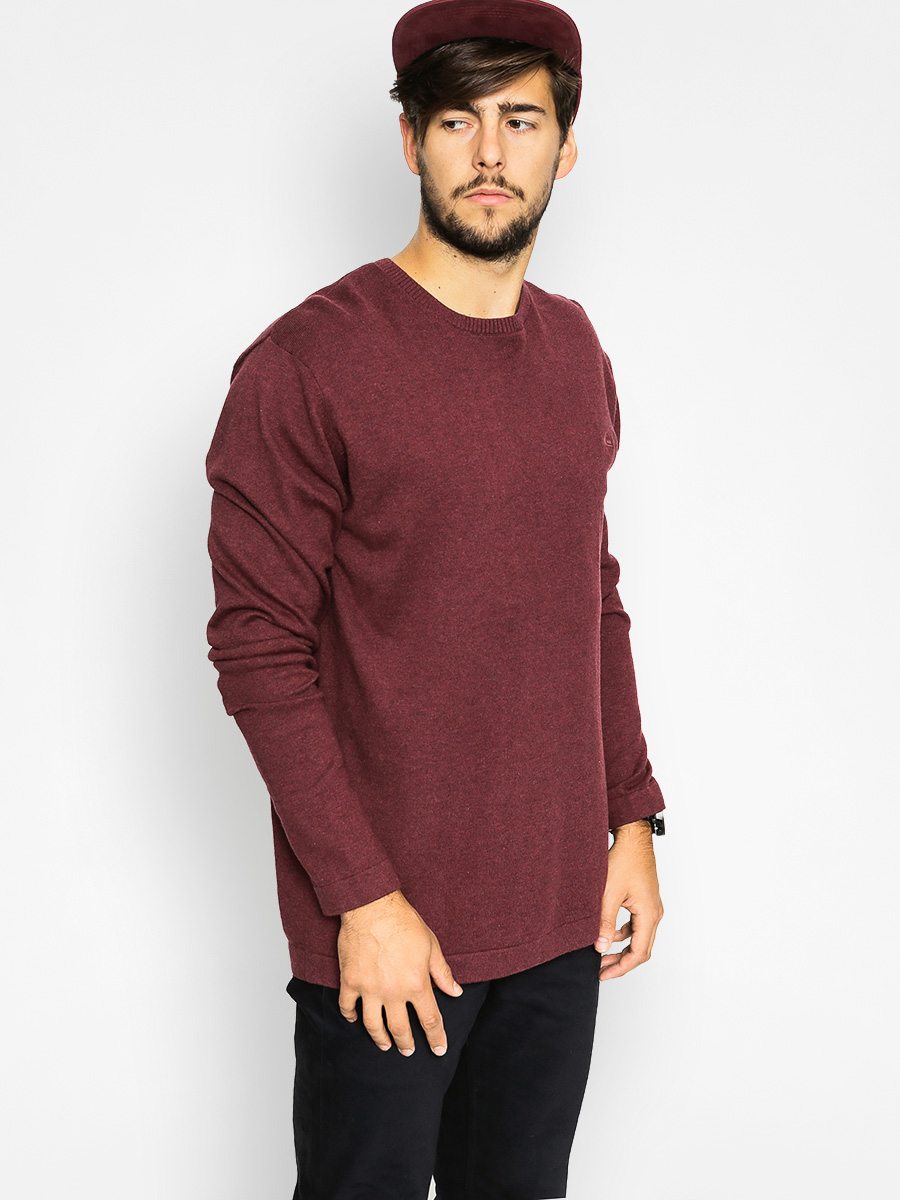 Svetr Quiksilver Everykelvin (burgundy)
