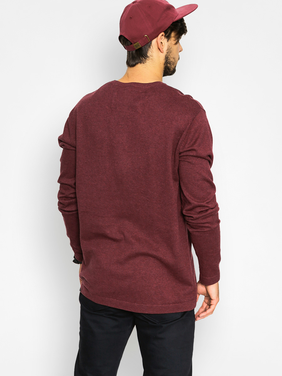 Svetr Quiksilver Everykelvin (burgundy)