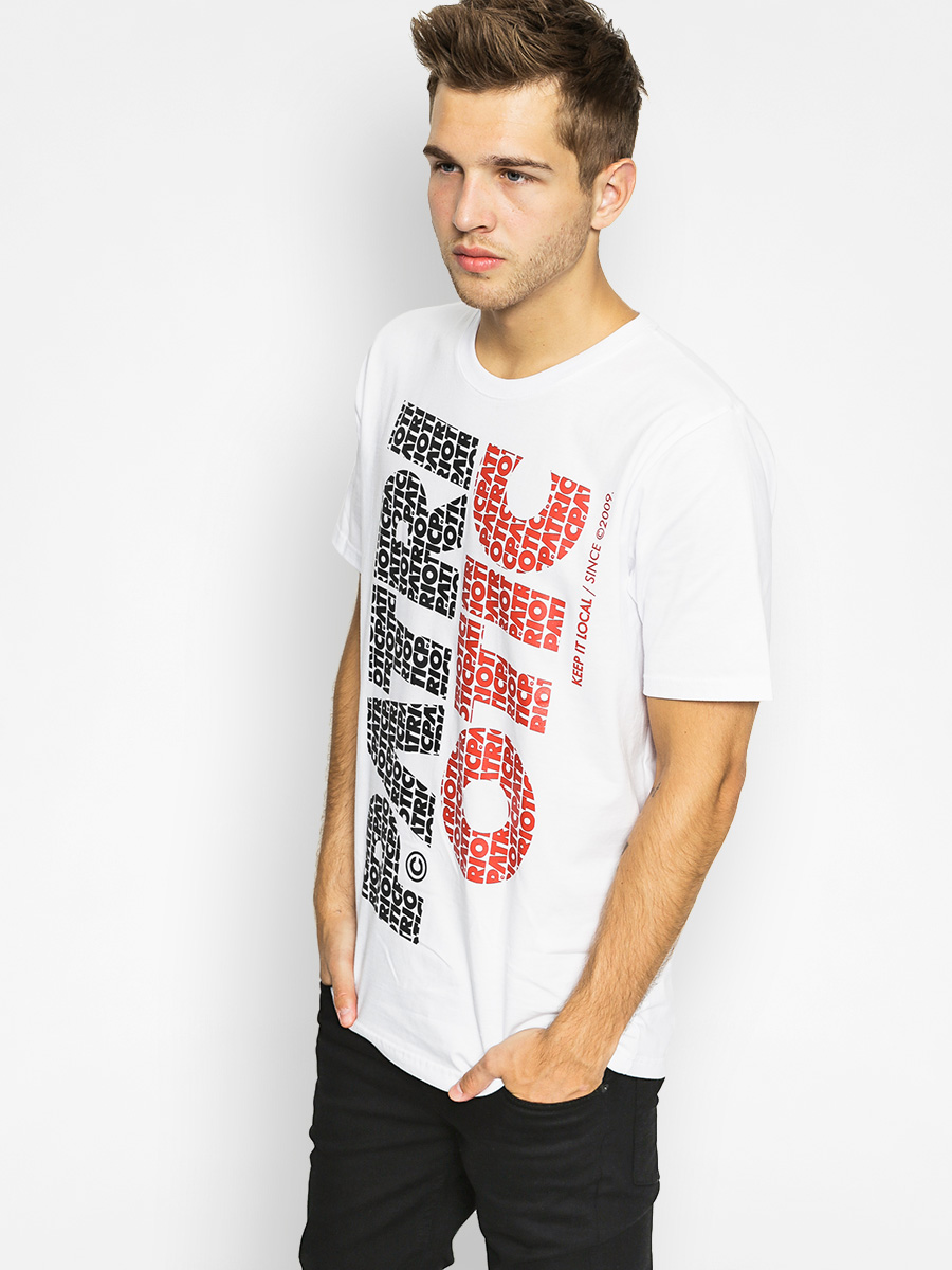 Tričko Patriotic Cls Fonts Pion (white)