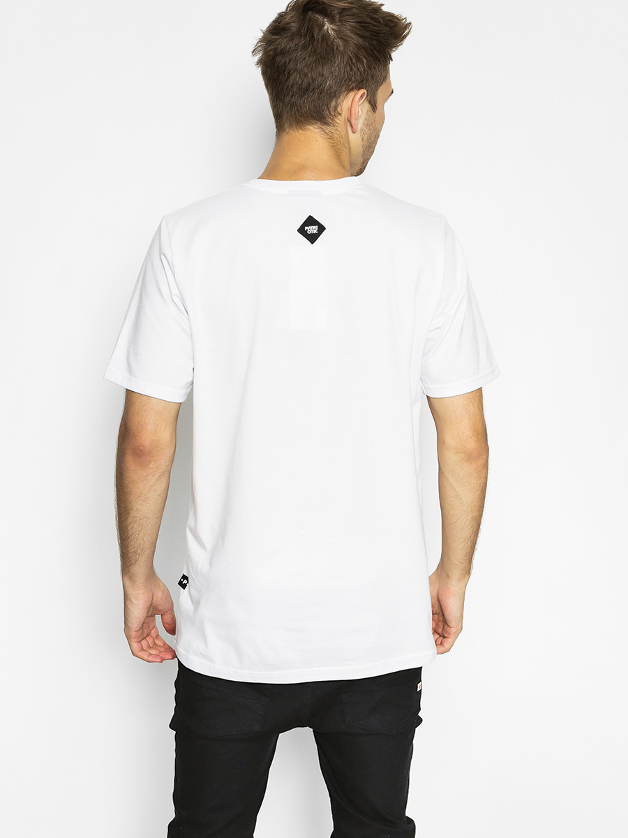 Tričko Patriotic Cls Fonts Pion (white)