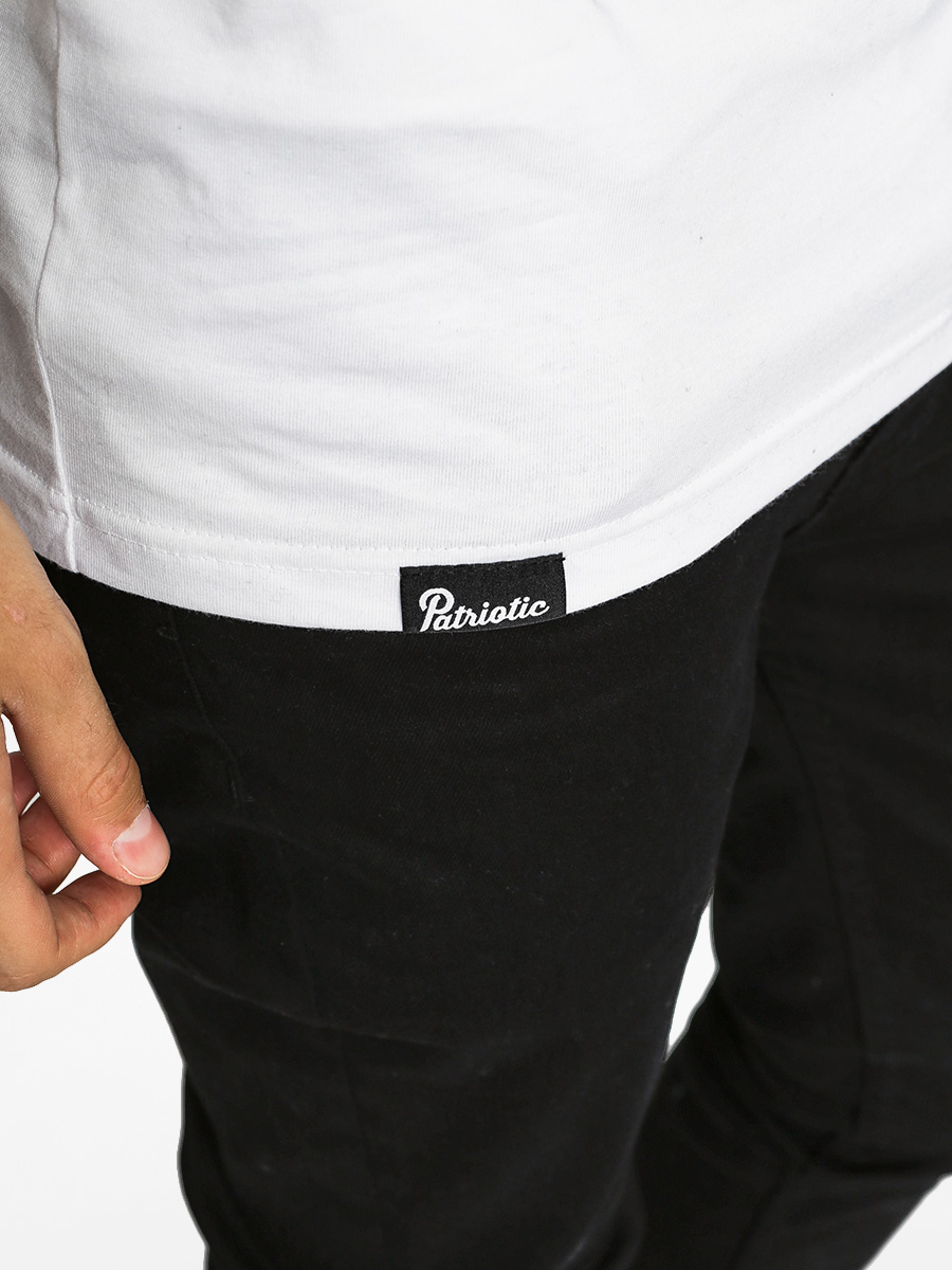 Tričko Patriotic Cls Fonts Pion (white)