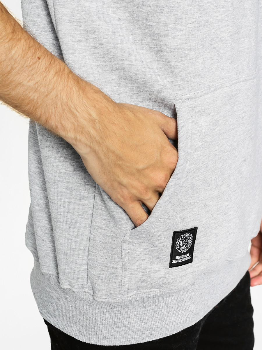 Mikina s kapucí MassDnm Classics HD (heather grey)