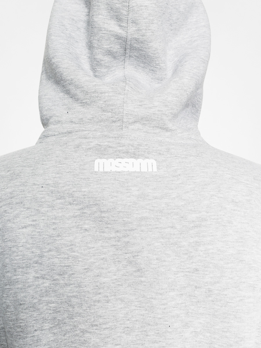 Mikina s kapucí MassDnm Classics HD (heather grey)